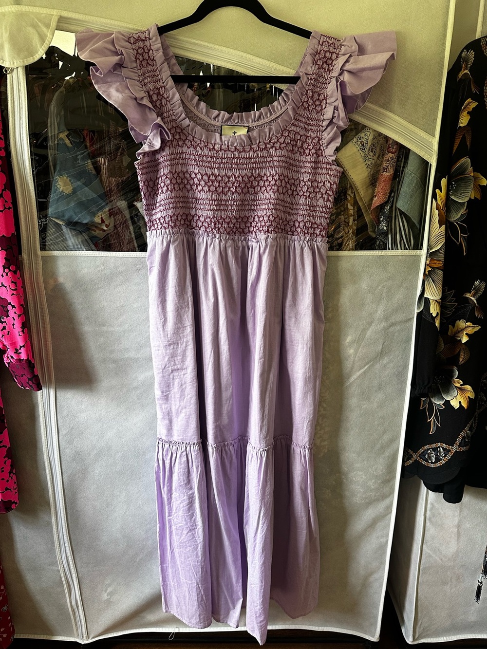 Tuckernuck Lavender Mallie Dress Size Medium